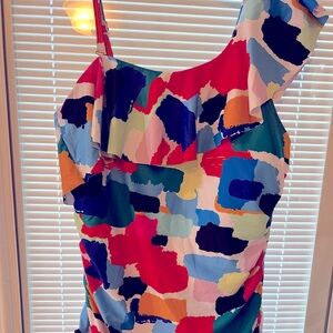 Colorful Abstract Women's One-Piece Swimsuit